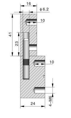 Brass Material Zinc Alloy Hinges Furniture Sliding Lock Industrial